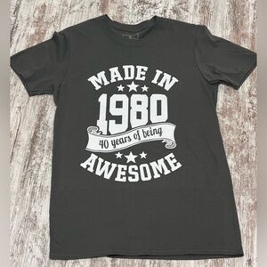 Unisex Tee Shirt - 6TN - Gray - M